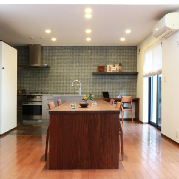 木製カウンター